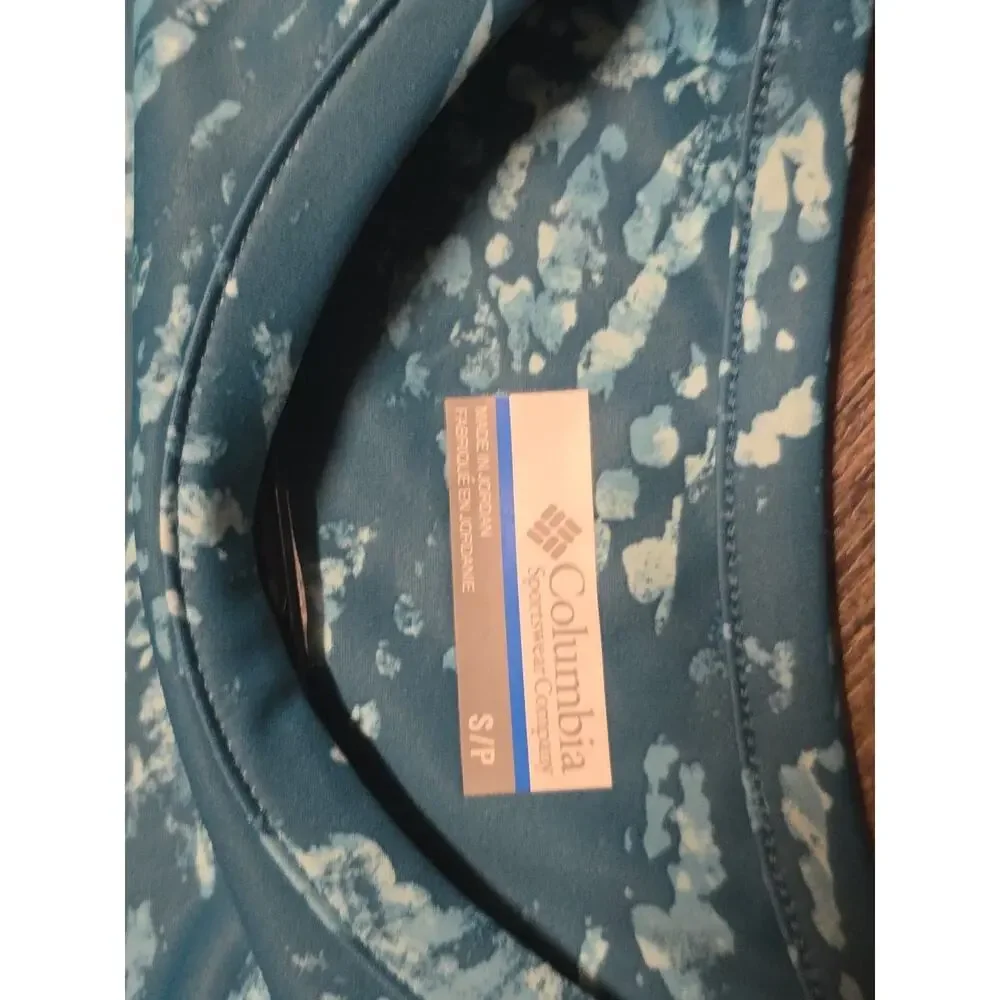 Columbia PFG Freezer Tank Dress, Size Small, Canyon Blue Winding Waters - Picture 4 of 9